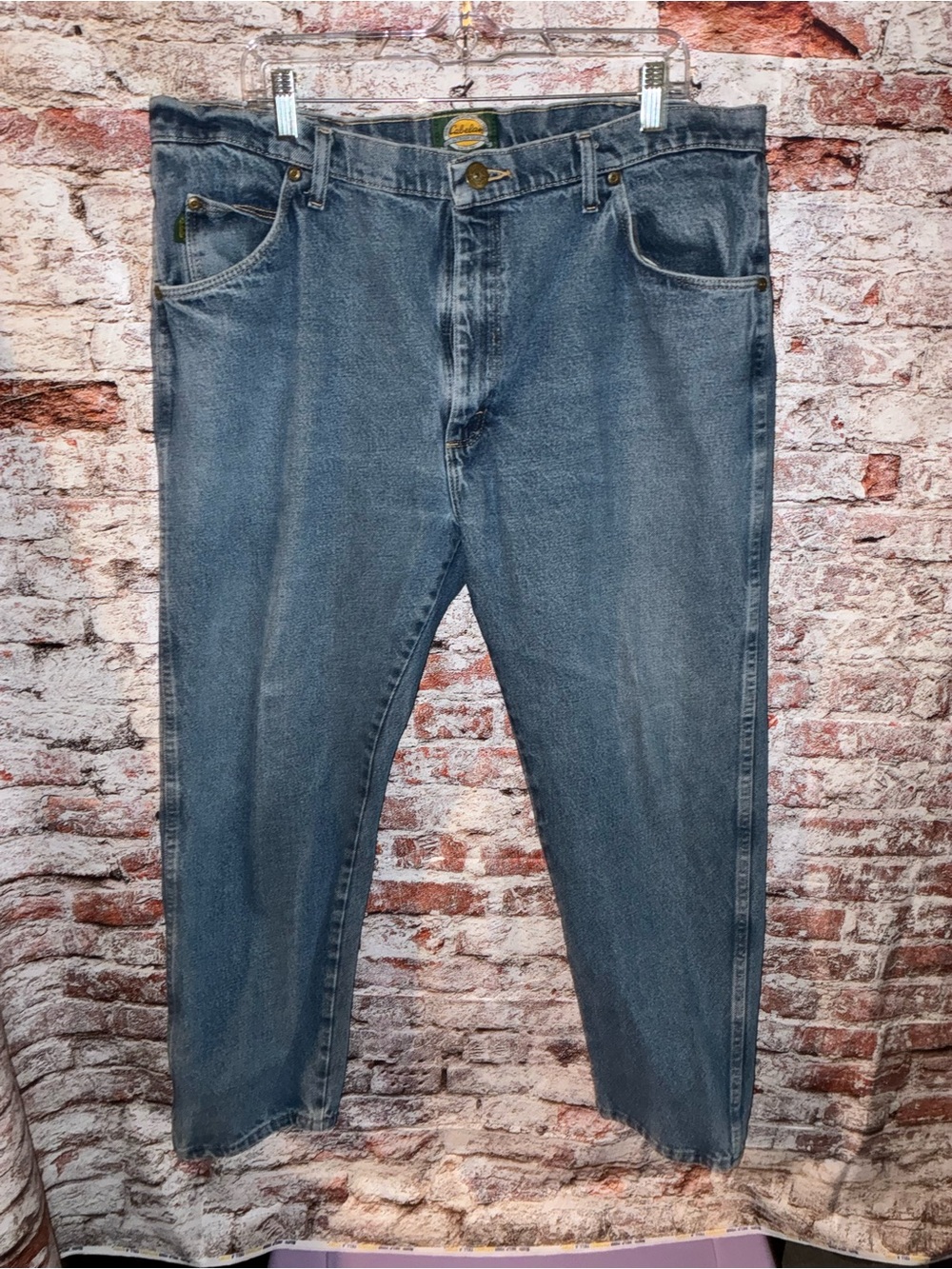 Cabela's Men's Straight Leg Blue Denim Jeans